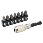 8 Piece PH2 Impact Torsion Bit Set - 48116